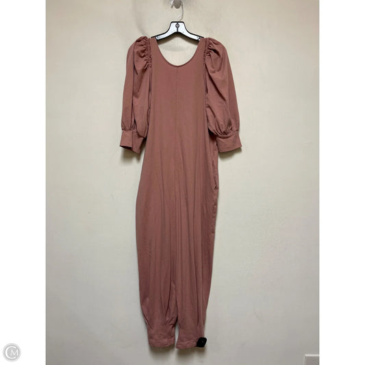Jumpsuit By Free People In Pink, Size: Xs