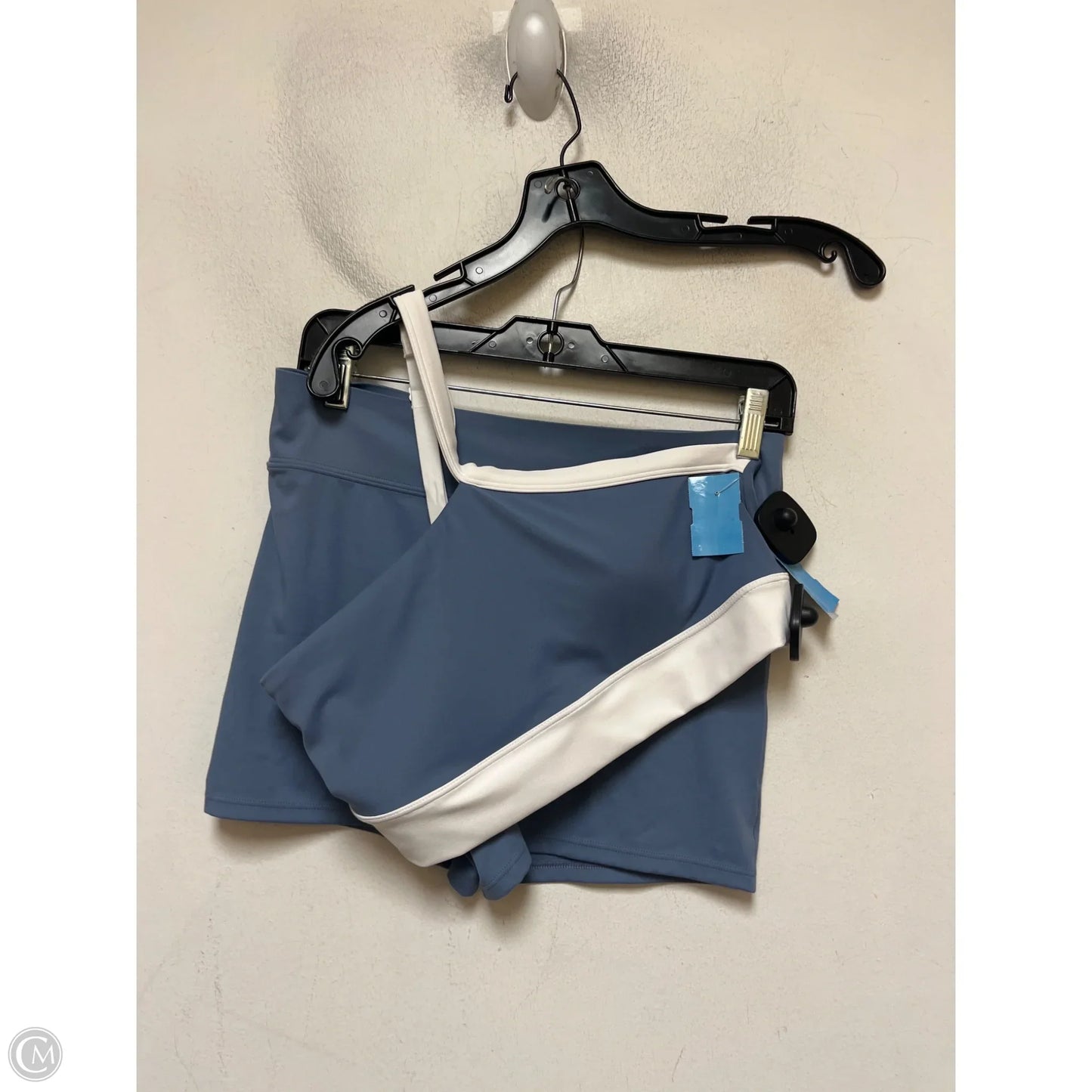 Athletic Shorts 2pc By Pink In Blue & White, Size: L