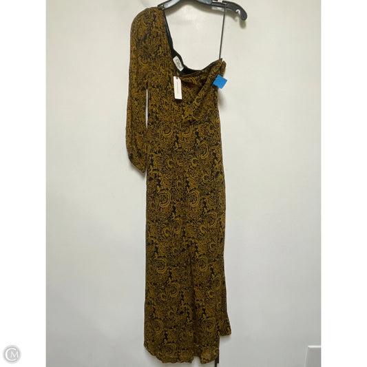 Dress Casual Maxi By Anthropologie In Black & Brown, Size: S