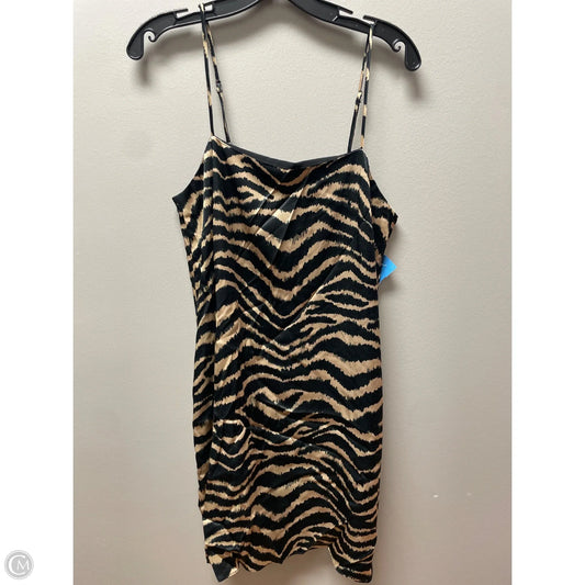 Dress Casual Short By Gianni Bini In Animal Print, Size: S
