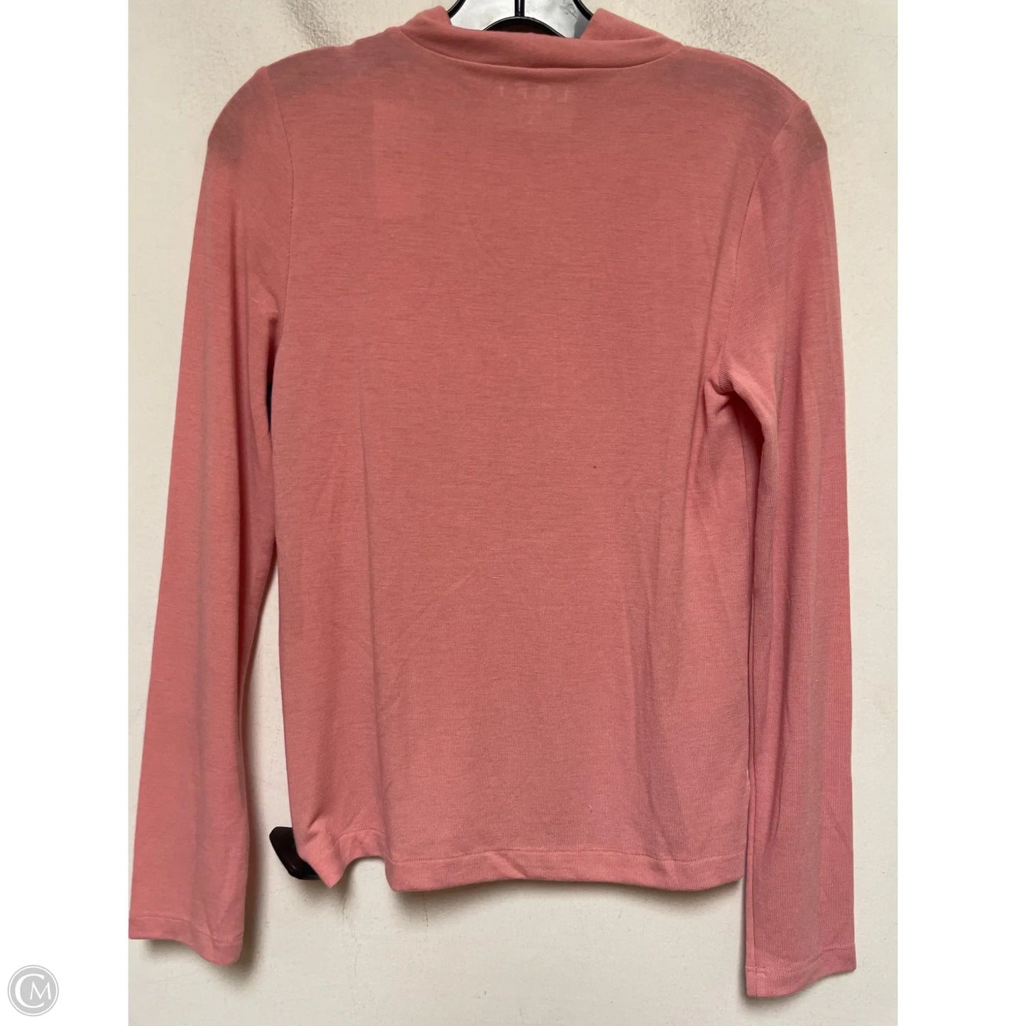 Top Long Sleeve By Loft In Pink, Size: S