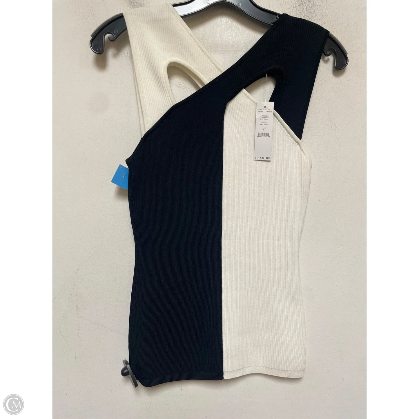 Top Sleeveless By White House Black Market In Black & White, Size: S