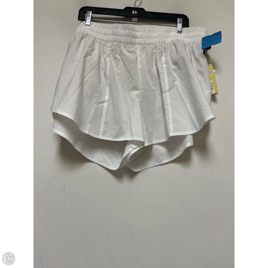 Athletic Shorts By All In Motion In White, Size: Xxl