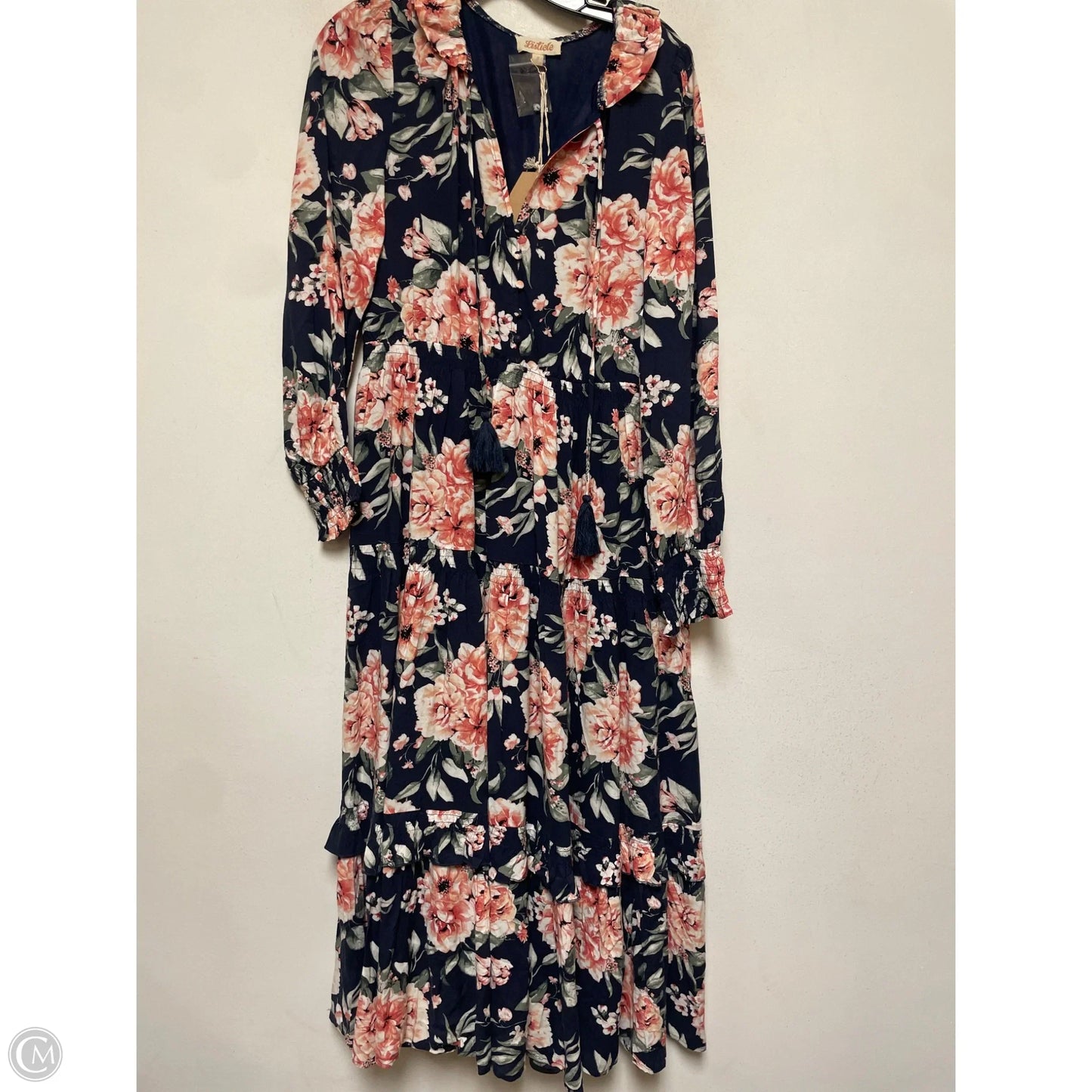 Dress Casual Maxi By Listicle In Floral Print, Size: S