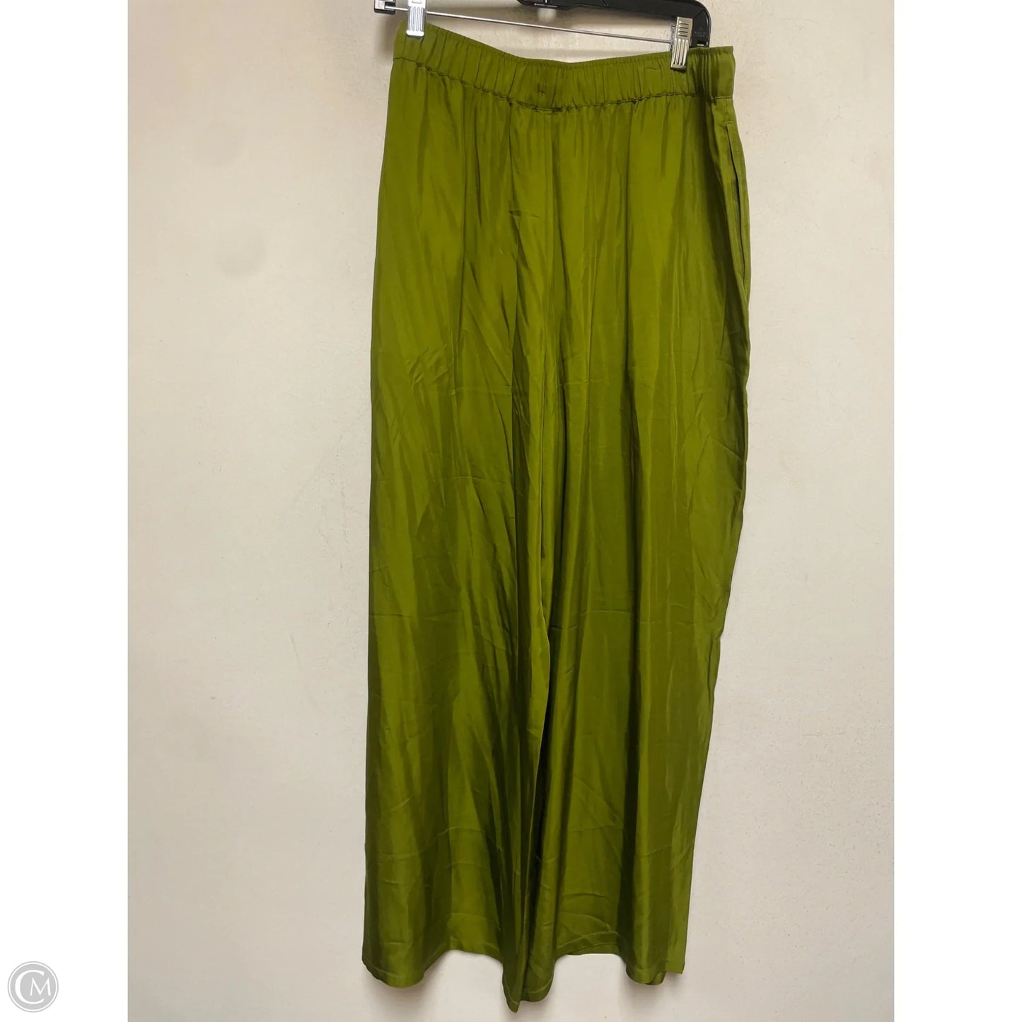 Pants Wide Leg By Calvin Klein In Green, Size: 16
