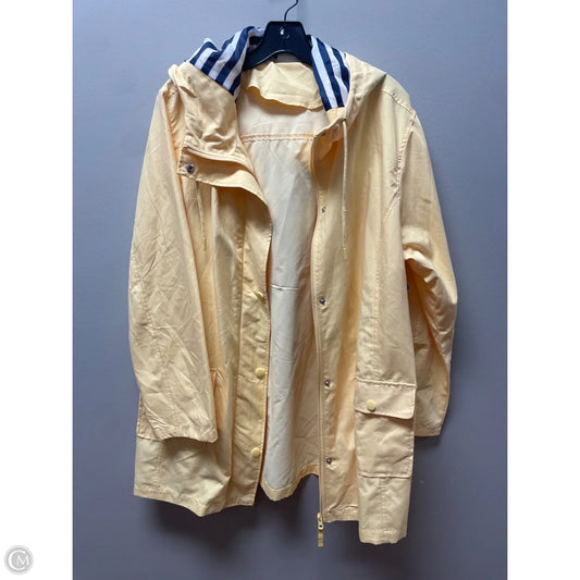 Jacket Windbreaker By St Johns Bay In Yellow, Size: L