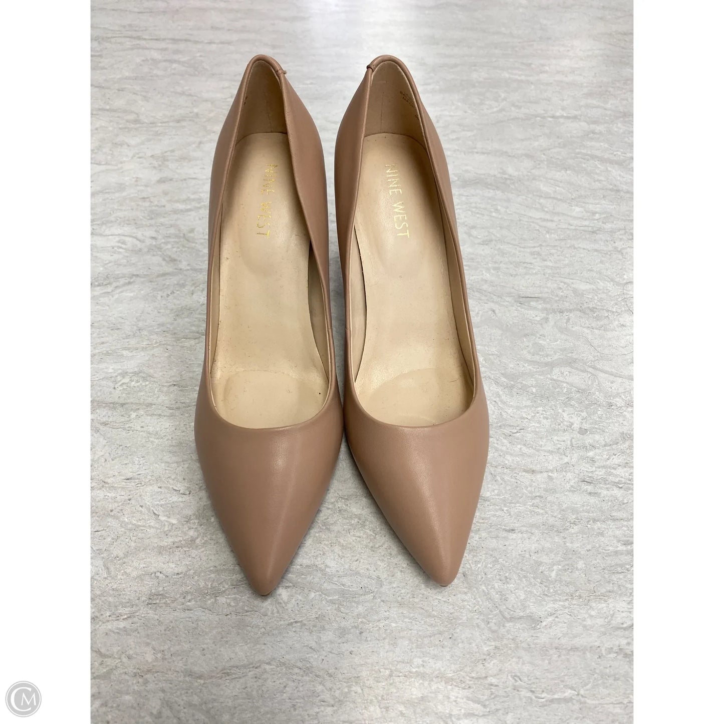 Shoes Heels Stiletto By Nine West In Tan, Size: 6.5