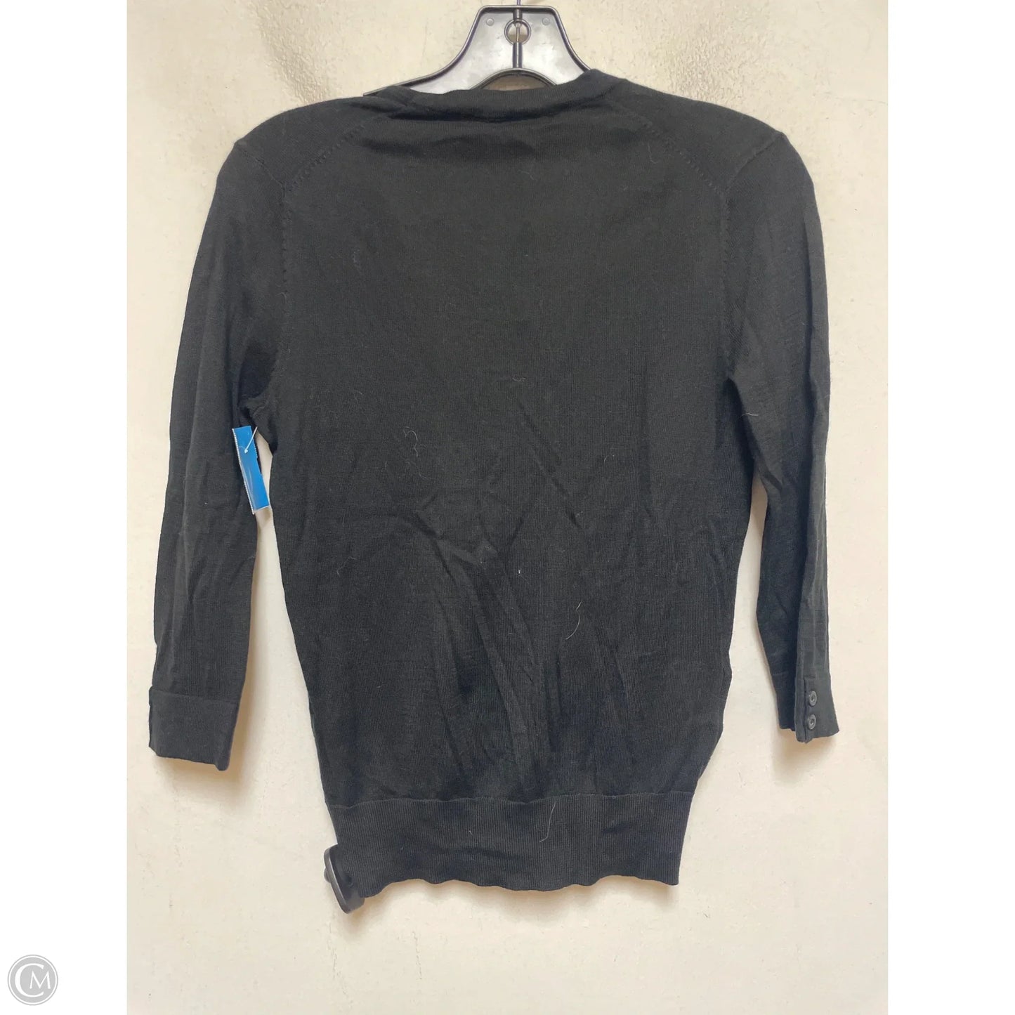 Top Long Sleeve By Loft In Black, Size: Xsp