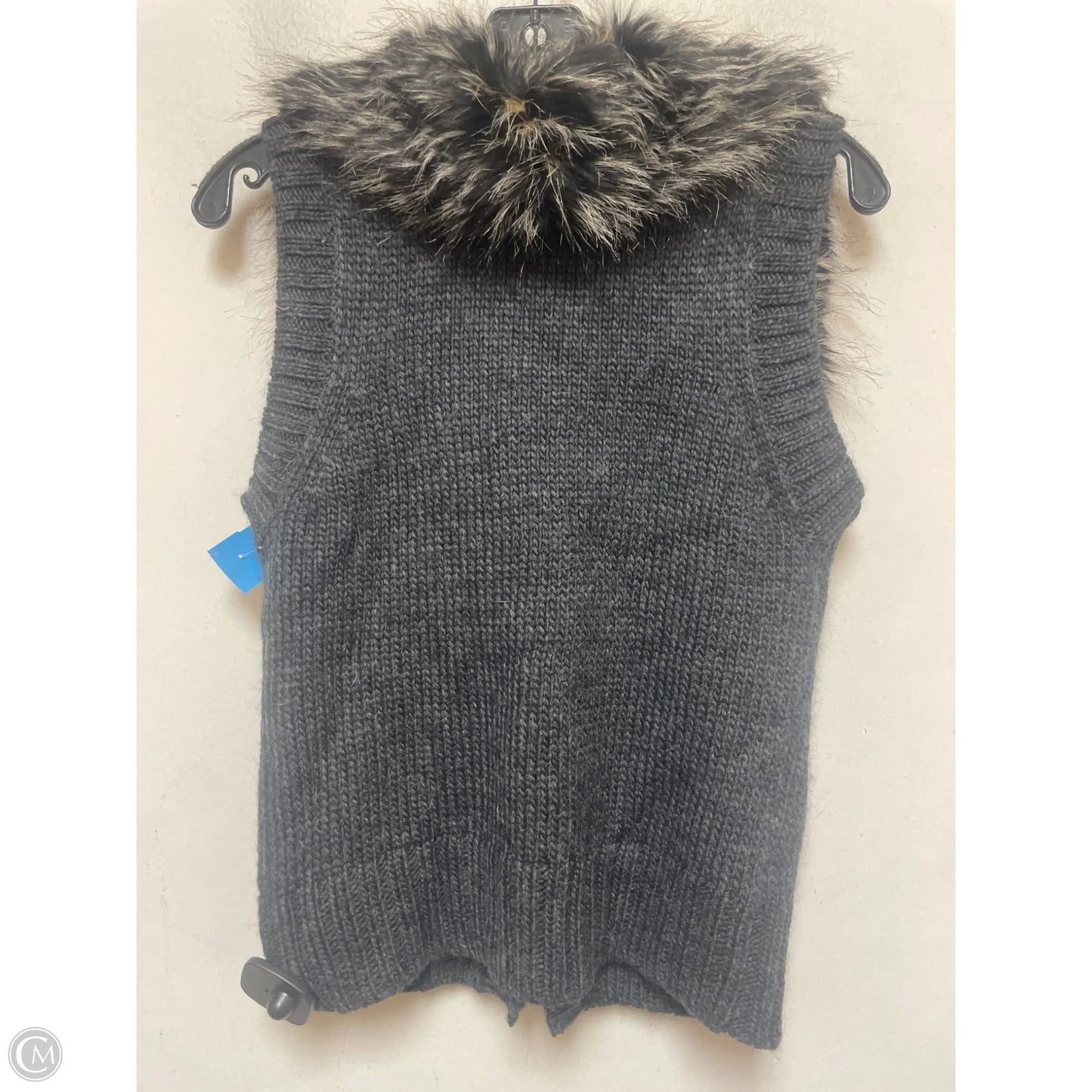 Vest Other By Loft In Grey, Size: Xs