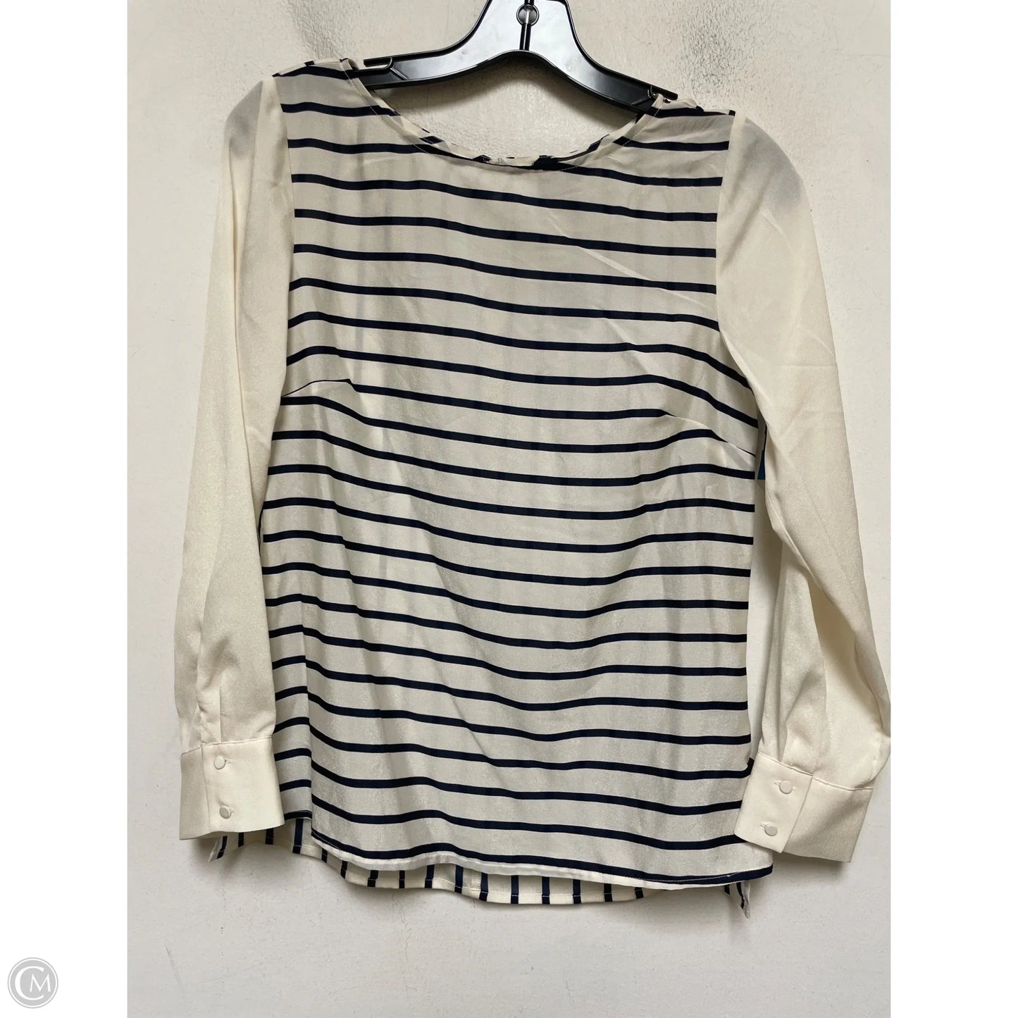 Top Long Sleeve By Limited In Striped Pattern, Size: Xs