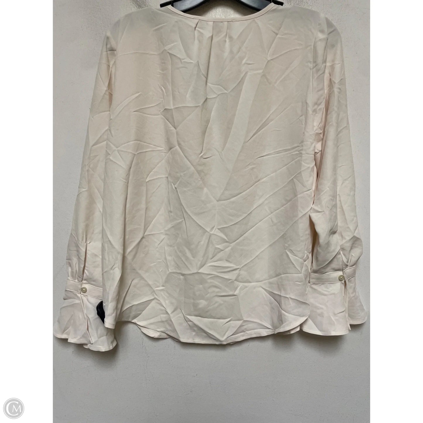 Top Long Sleeve By Loft In Cream, Size: Xsp