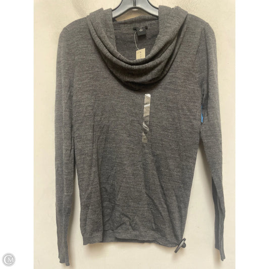 Top Long Sleeve By Ann Taylor In Grey, Size: Xs