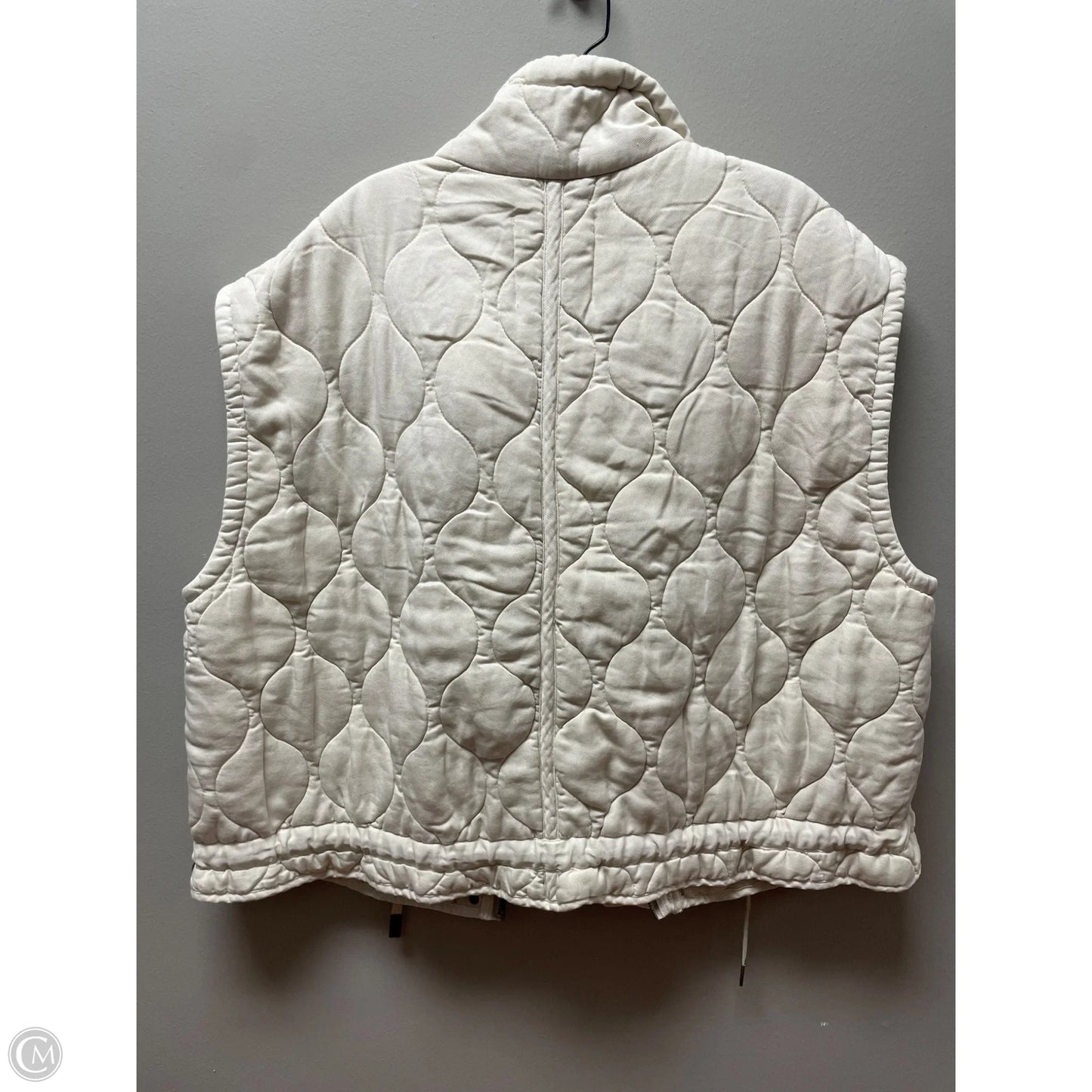 Vest Puffer & Quilted By Zara In Cream, Size: L