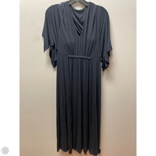 Dress Casual Maxi By Soma In Black, Size: L