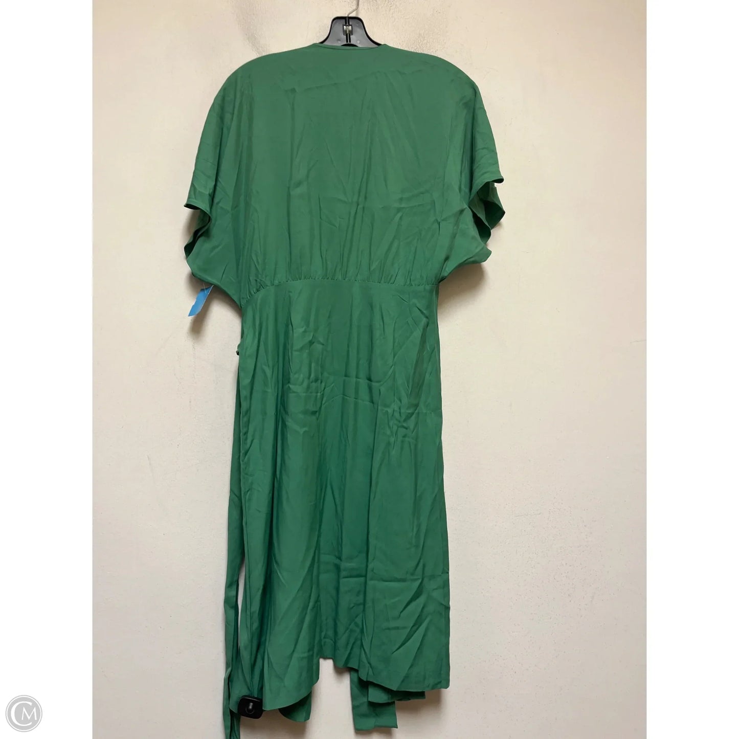 Dress Casual Midi By Ann Taylor In Green, Size: Xsp