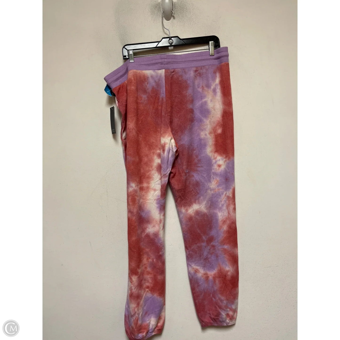 Pajama Pants By Free Press In Tie Dye Print, Size: 16