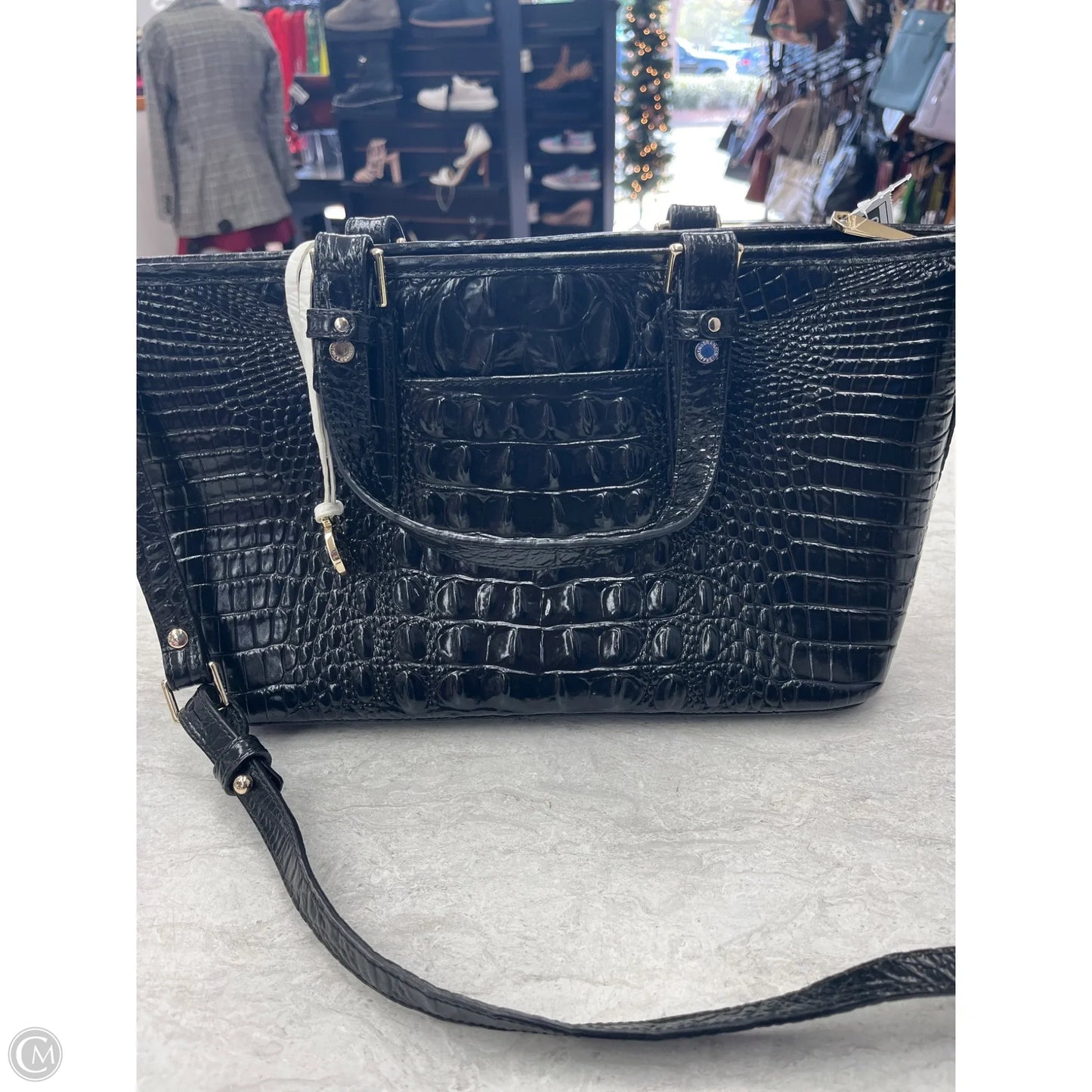 Handbag Designer By Brahmin, Size: Medium