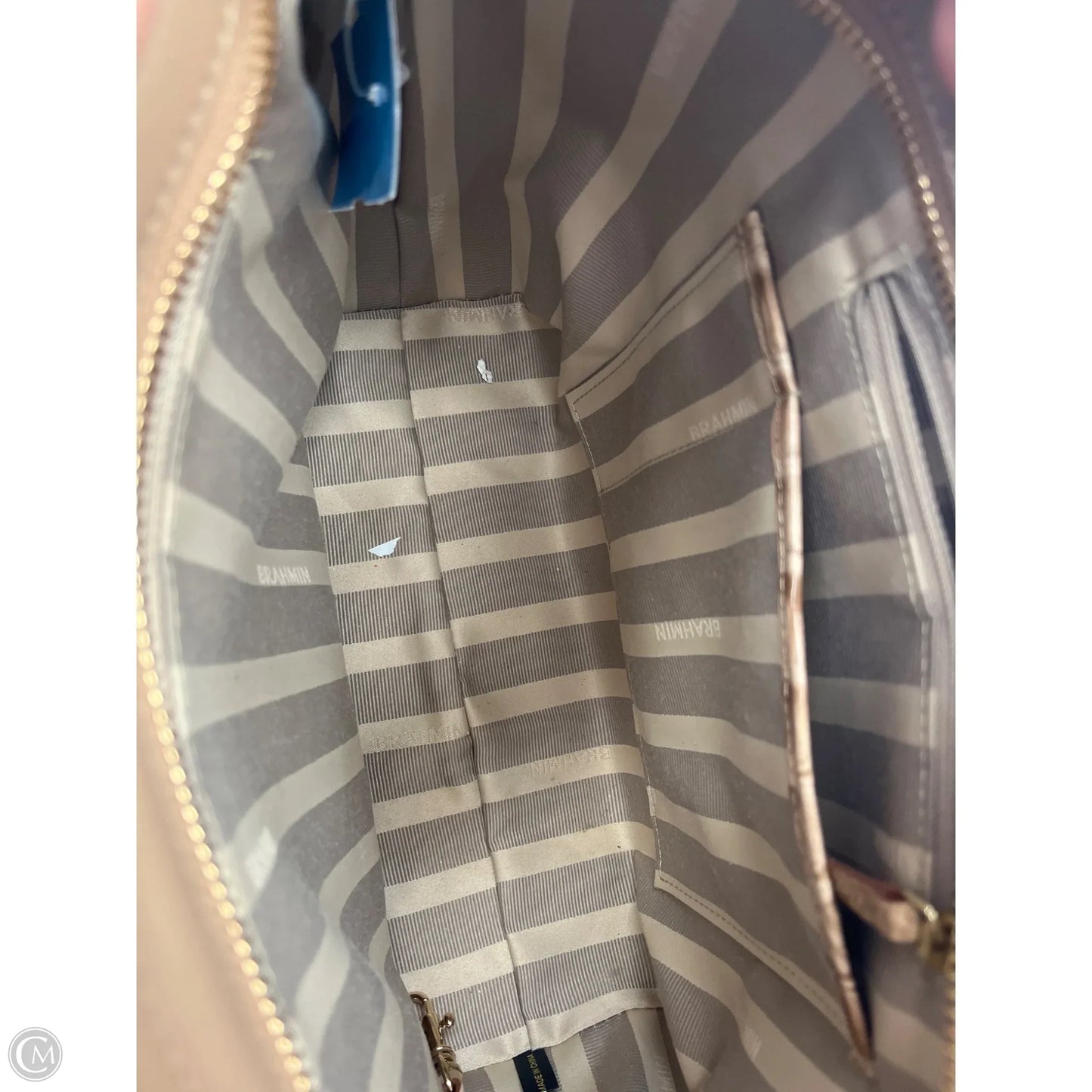 Handbag Designer By Brahmin, Size: Medium