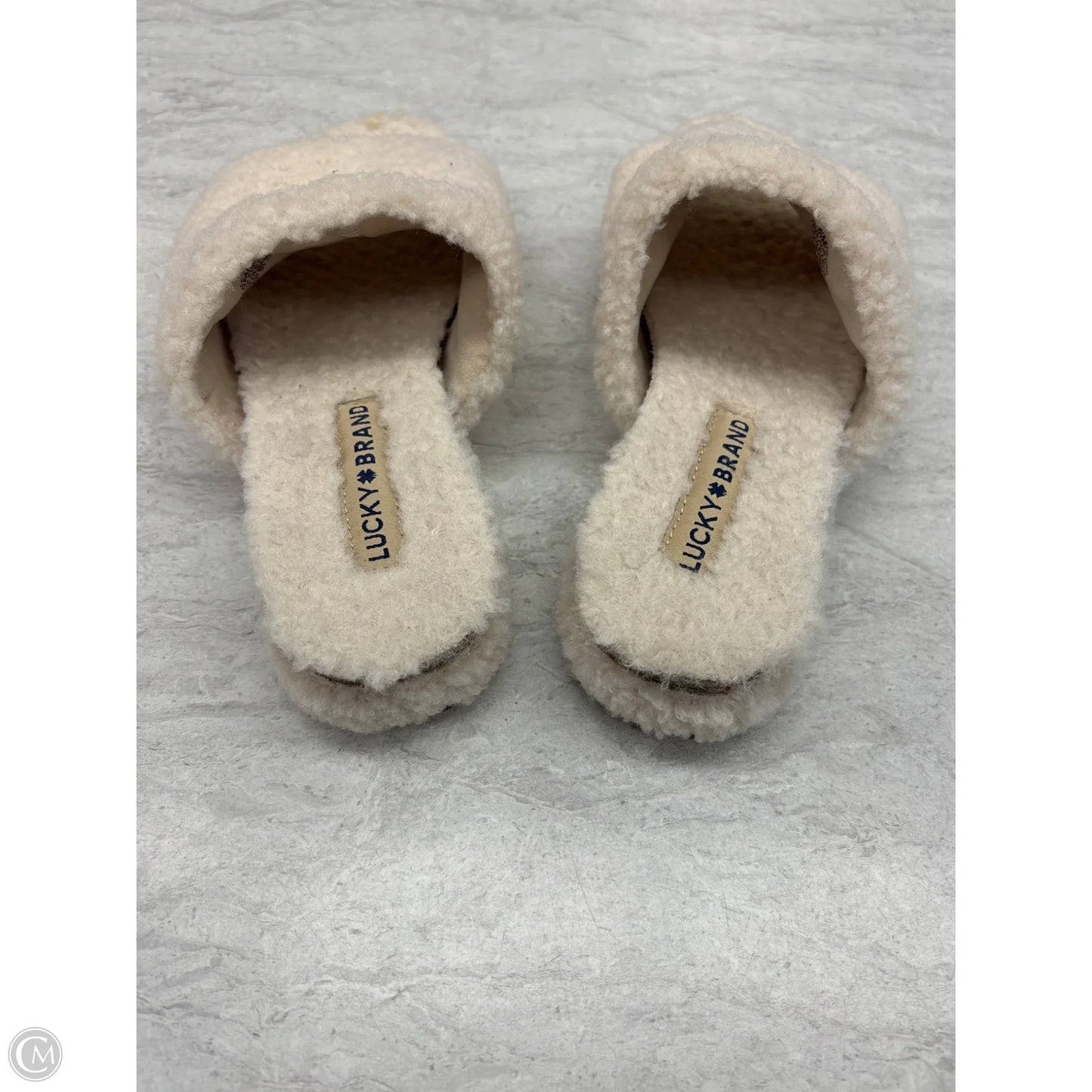 Sandals Flats By Lucky Brand In Cream, Size: 6