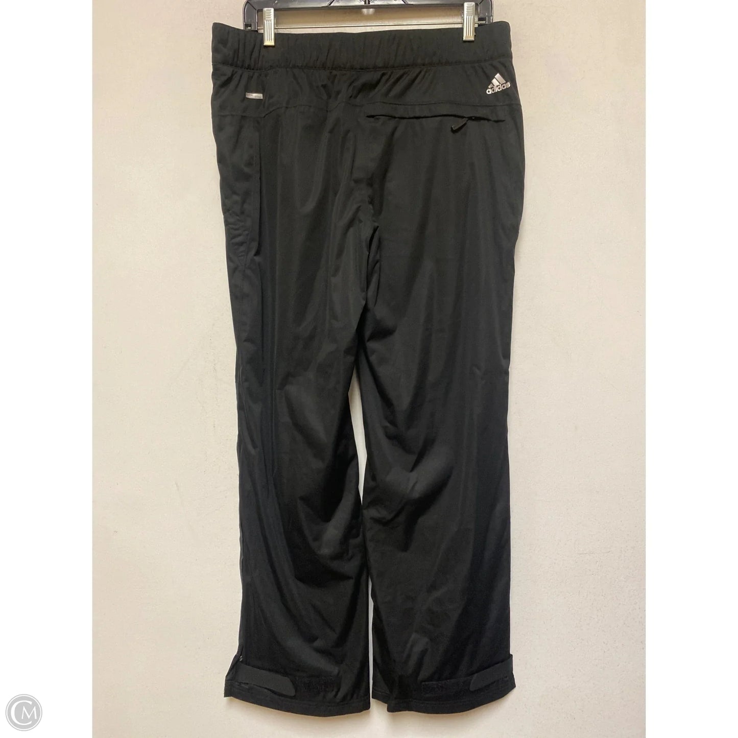 Athletic Pants By Adidas In Black, Size: M