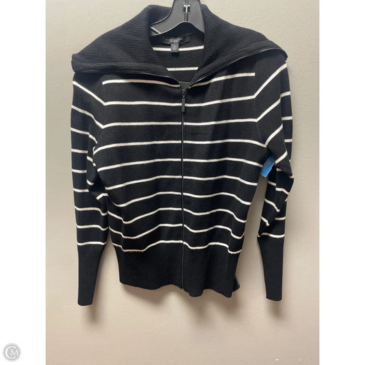 Sweater Cardigan By Marc New York In Striped Pattern, Size: M