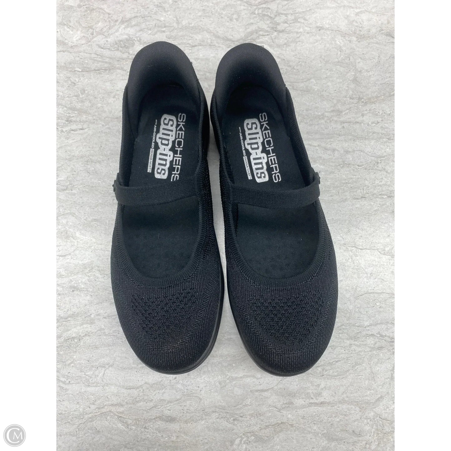 Shoes Flats By Skechers In Black, Size: 7.5