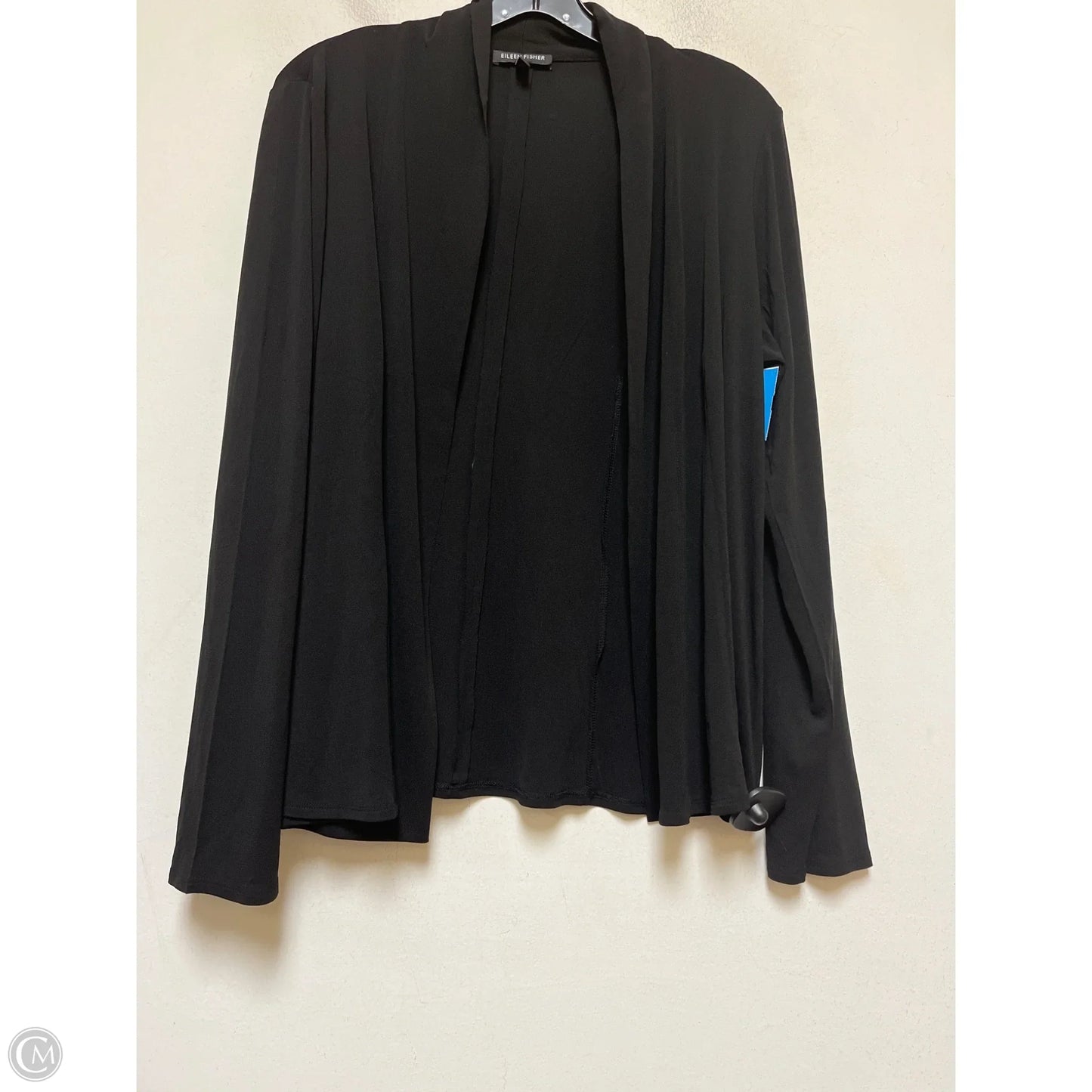 Top Long Sleeve By Eileen Fisher In Black, Size: L