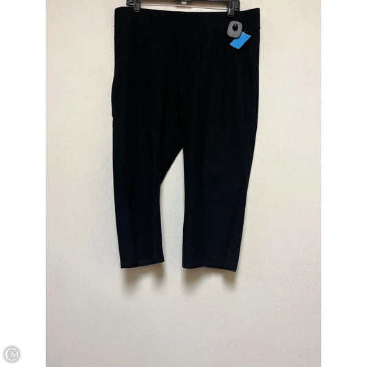 Pants Other By Eileen Fisher In Black, Size: 12