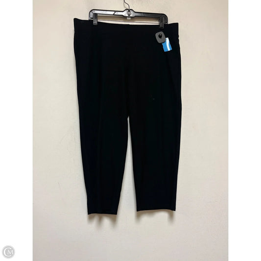 Pants Other By Eileen Fisher In Black, Size: 12