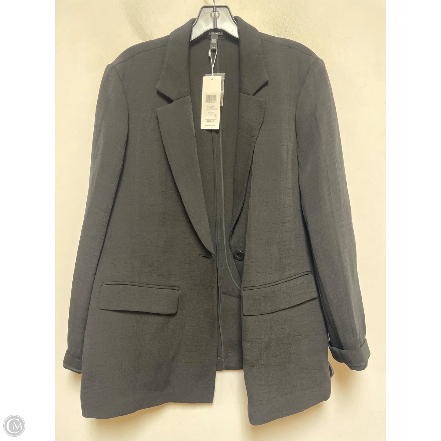Blazer By Eileen Fisher In Black, Size: M