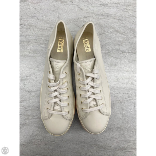 Shoes Sneakers By Keds In Cream, Size: 9.5