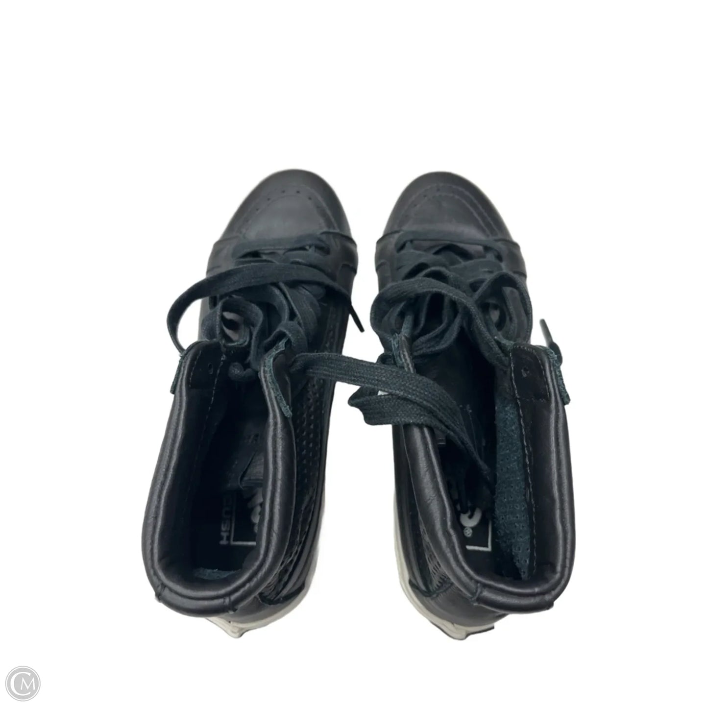 Shoes Sneakers By Vans In Black & White, Size: 8