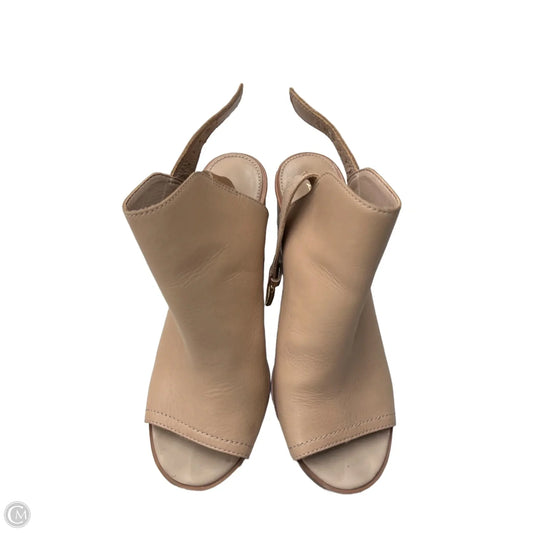 Shoes Heels Block By Aldo In Tan, Size: 8.5