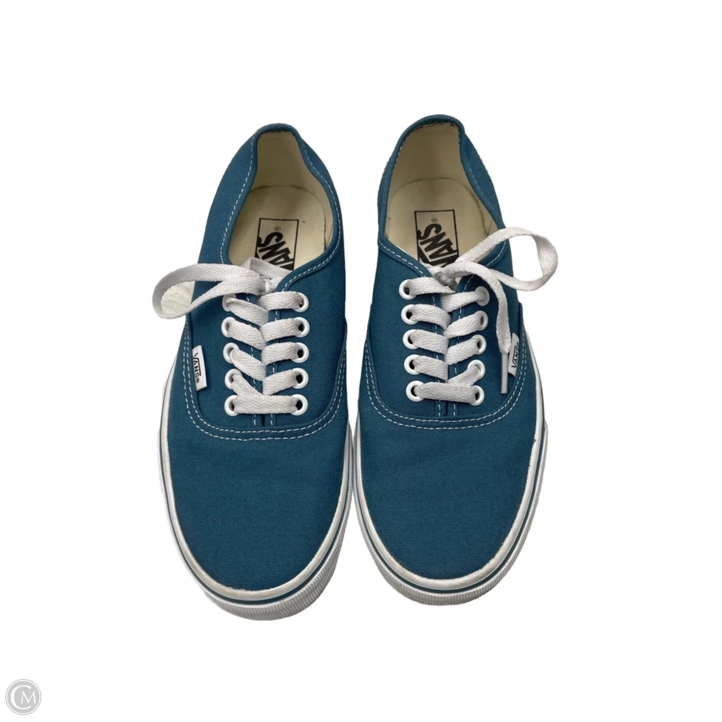 Shoes Sneakers By Vans In Blue, Size: 8