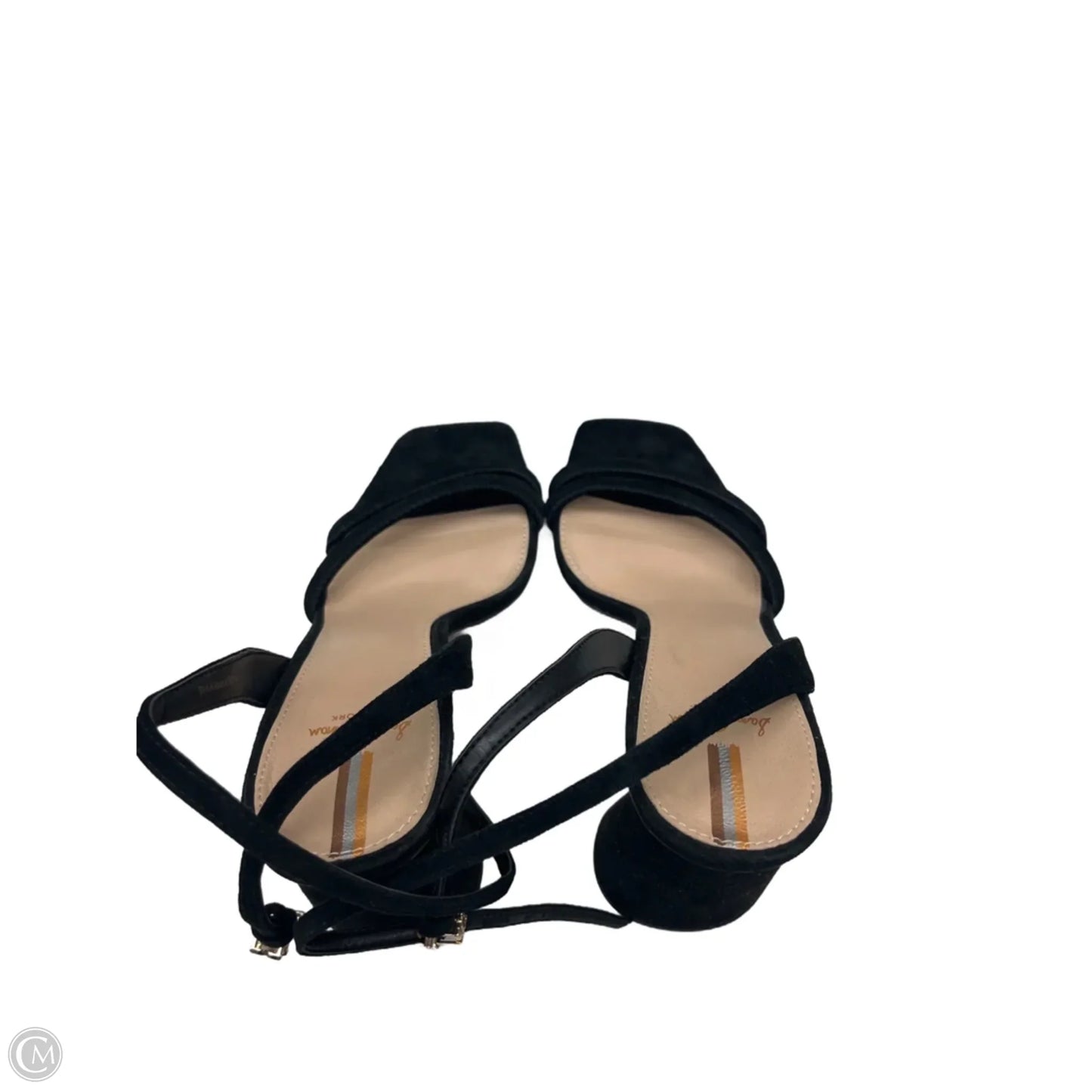Sandals Heels Block By Sam Edelman In Black, Size: 9