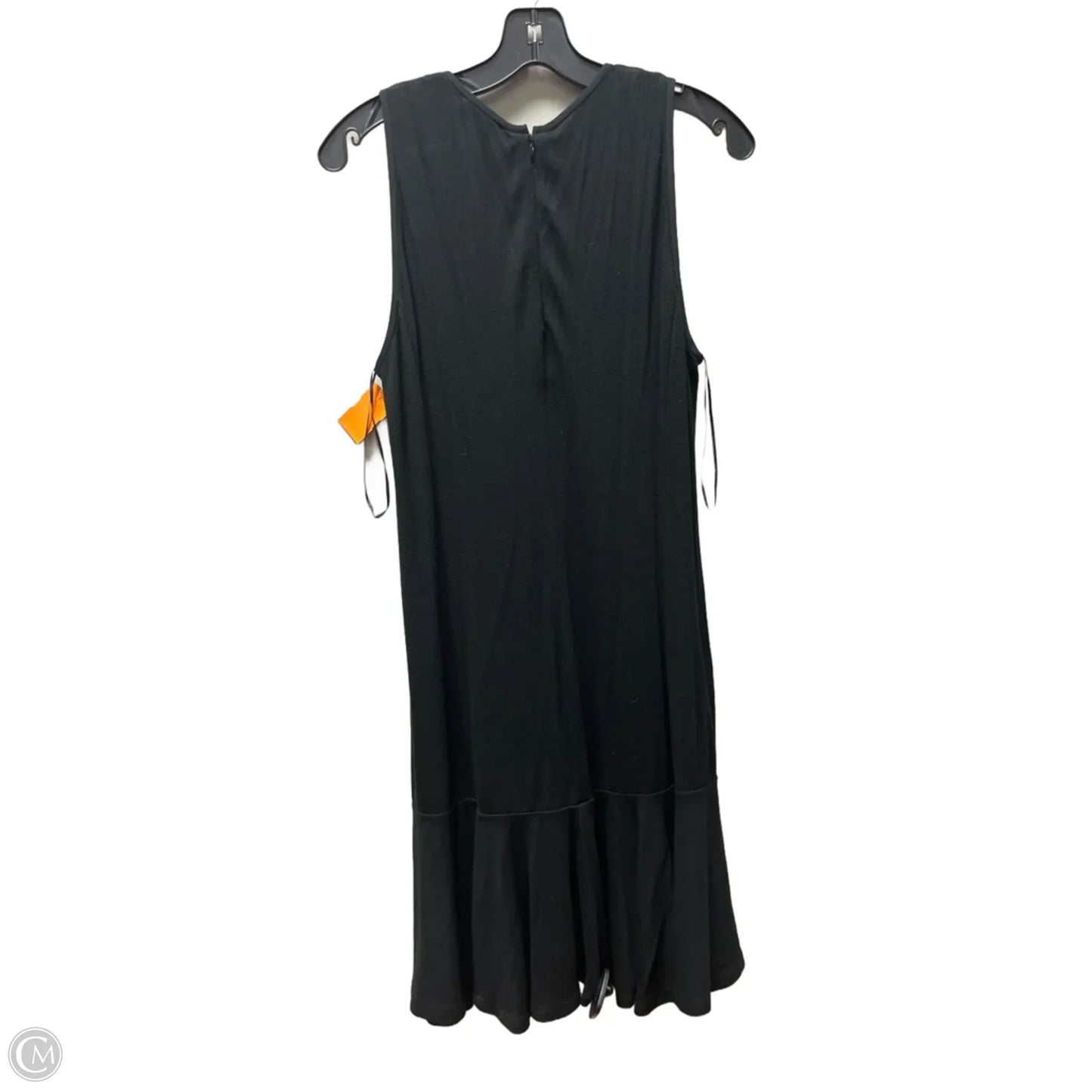 Dress Casual Midi By Polo Ralph Lauren In Black, Size: L
