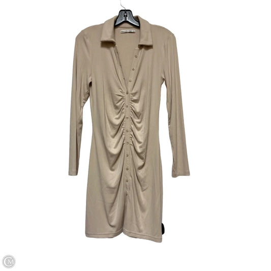 Dress Casual Short By Abercrombie And Fitch In Tan, Size: S