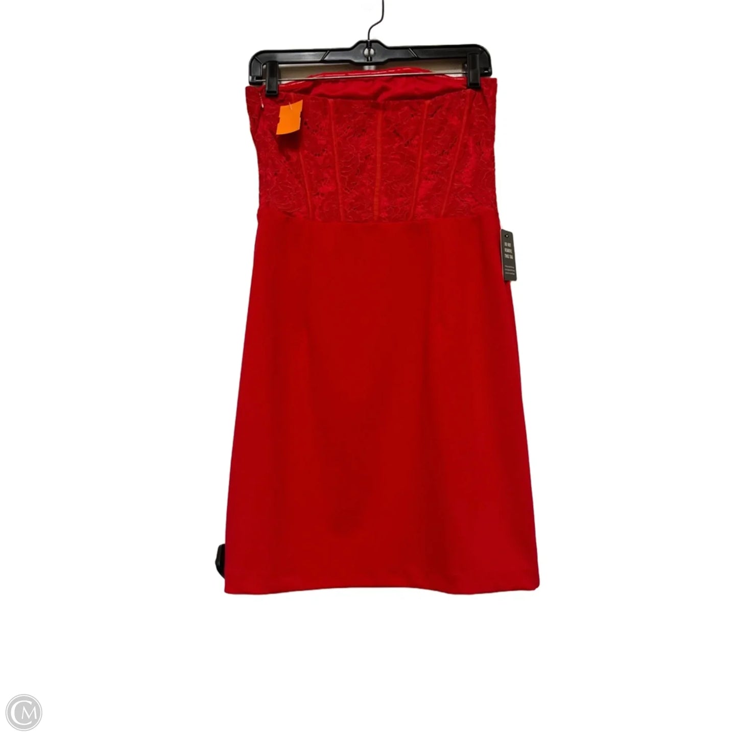 Dress Casual Short By Express In Red, Size: M
