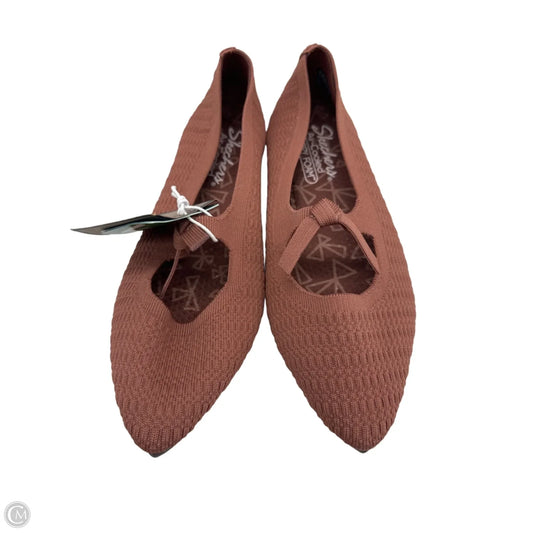 Shoes Flats By Skechers In Brown, Size: 8.5
