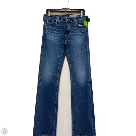 Jeans Boot Cut By Adriano Goldschmied In Blue Denim, Size: 8