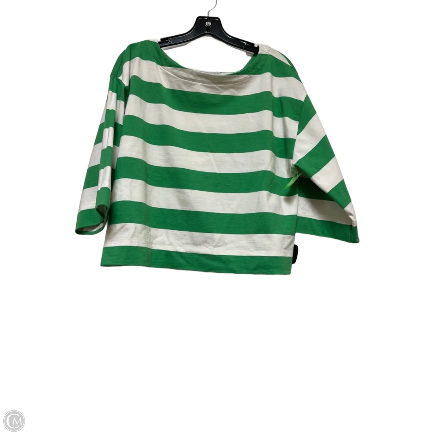Top Short Sleeve By On 34th In Striped Pattern, Size: M