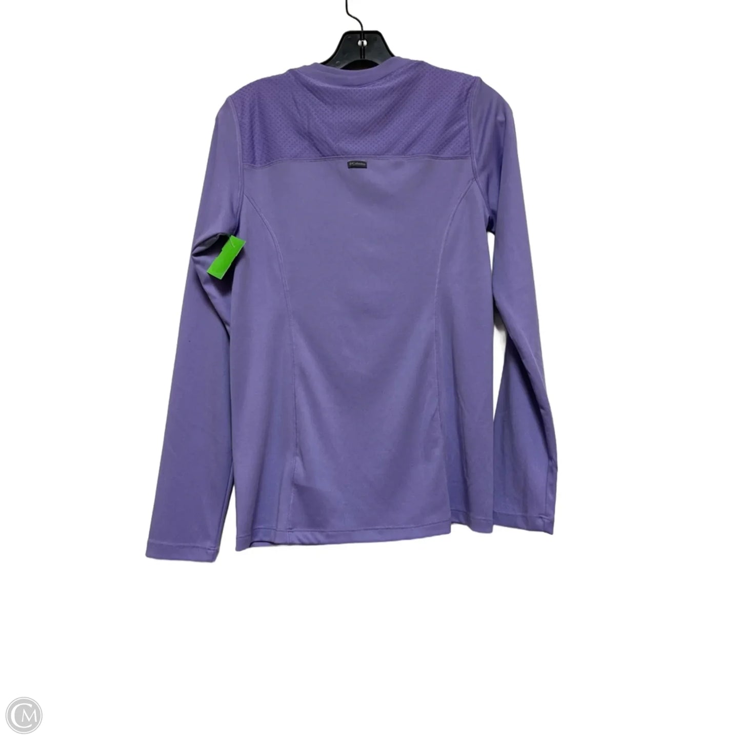 Athletic Top Long Sleeve Crewneck By Columbia In Purple, Size: Xs
