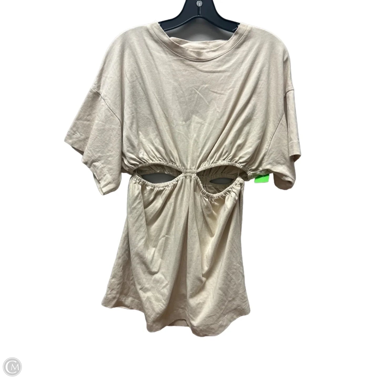 Dress Casual Short By Clothes Mentor In Tan, Size: M