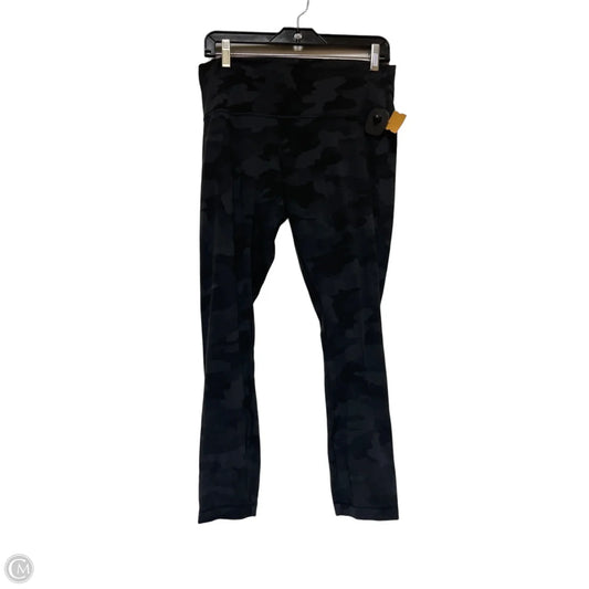 Athletic Leggings By Lululemon In Camouflage Print, Size: 12