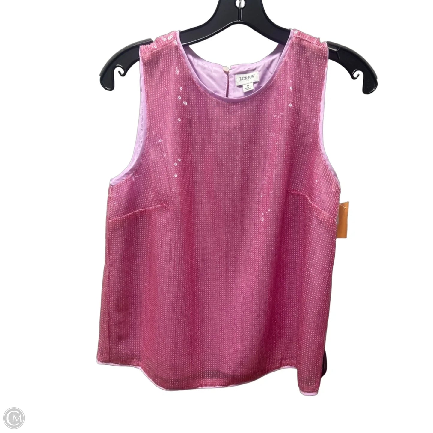 Top Sleeveless By J. Crew In Pink, Size: S