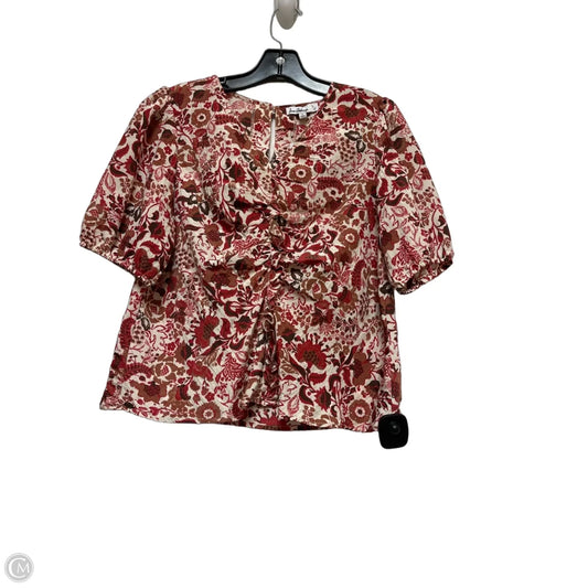 Top Short Sleeve By Sam Edelman In Multi-colored, Size: S