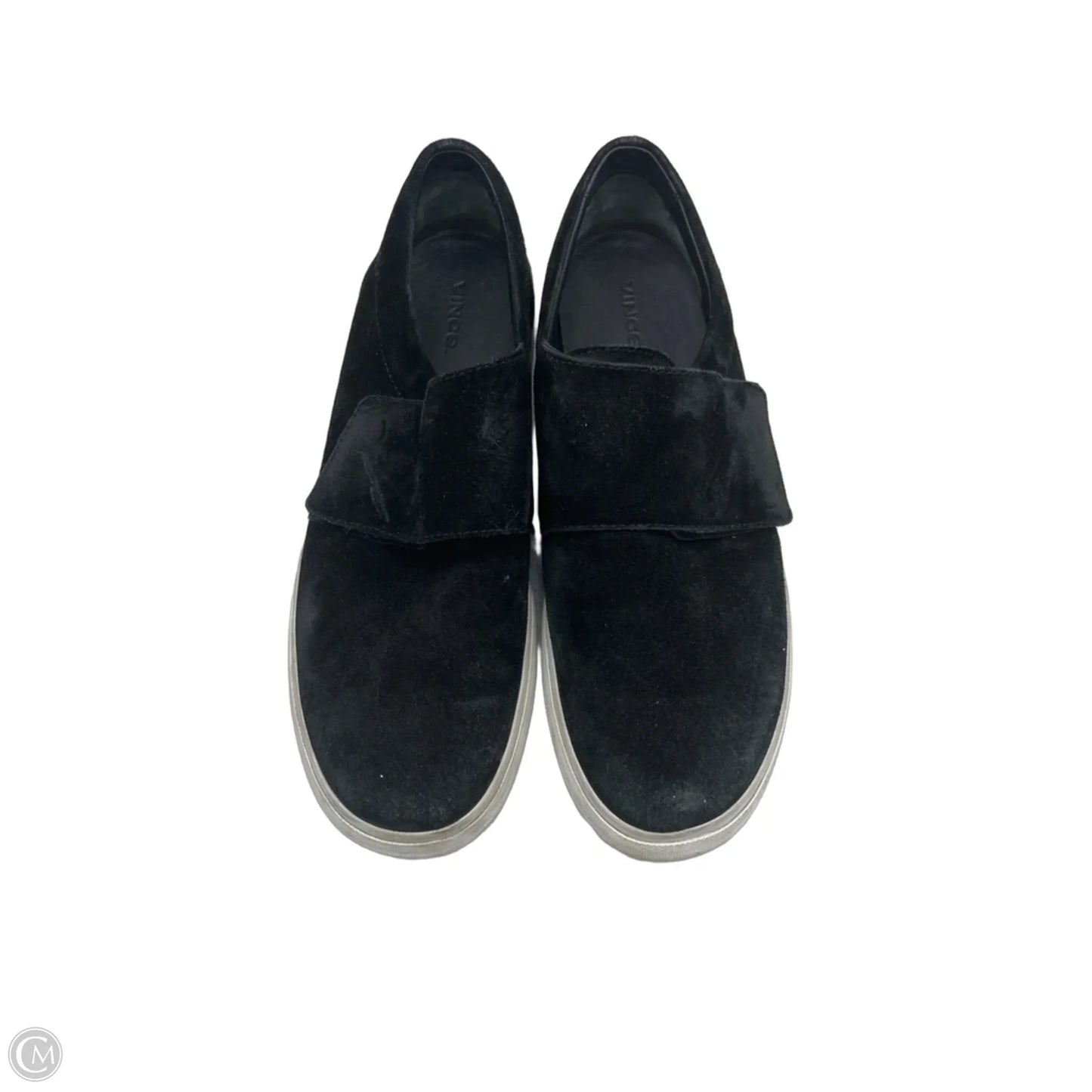 Shoes Flats By Vince In Black, Size: 8.5