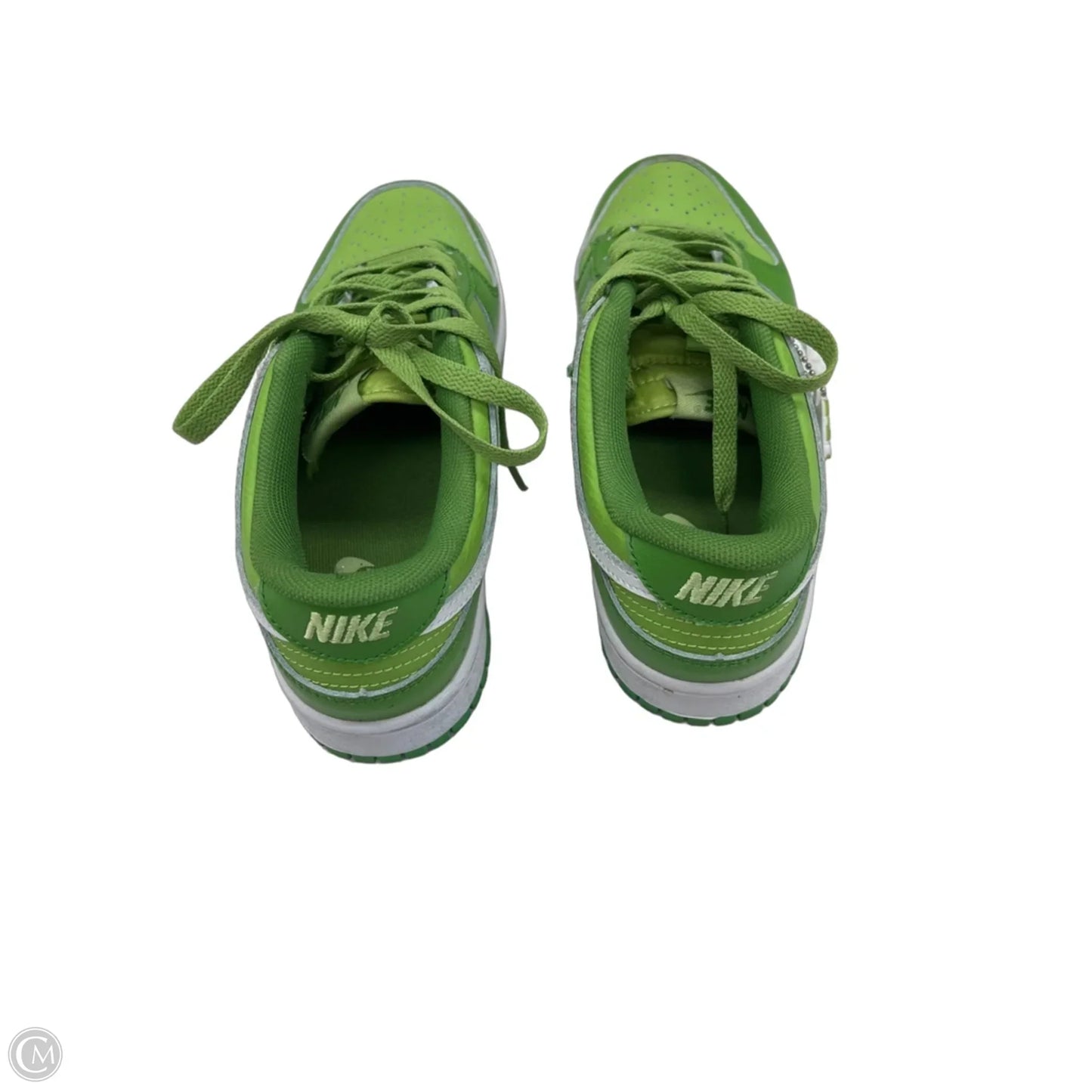 Shoes Sneakers By Nike In Green, Size: 8