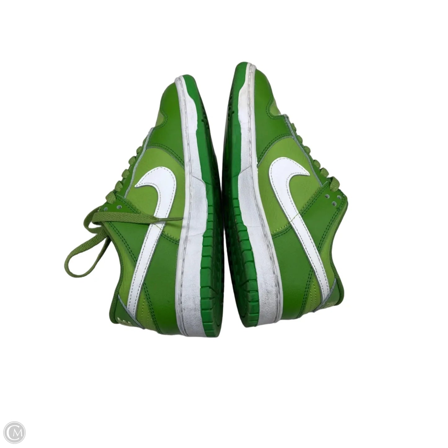 Shoes Sneakers By Nike In Green, Size: 8