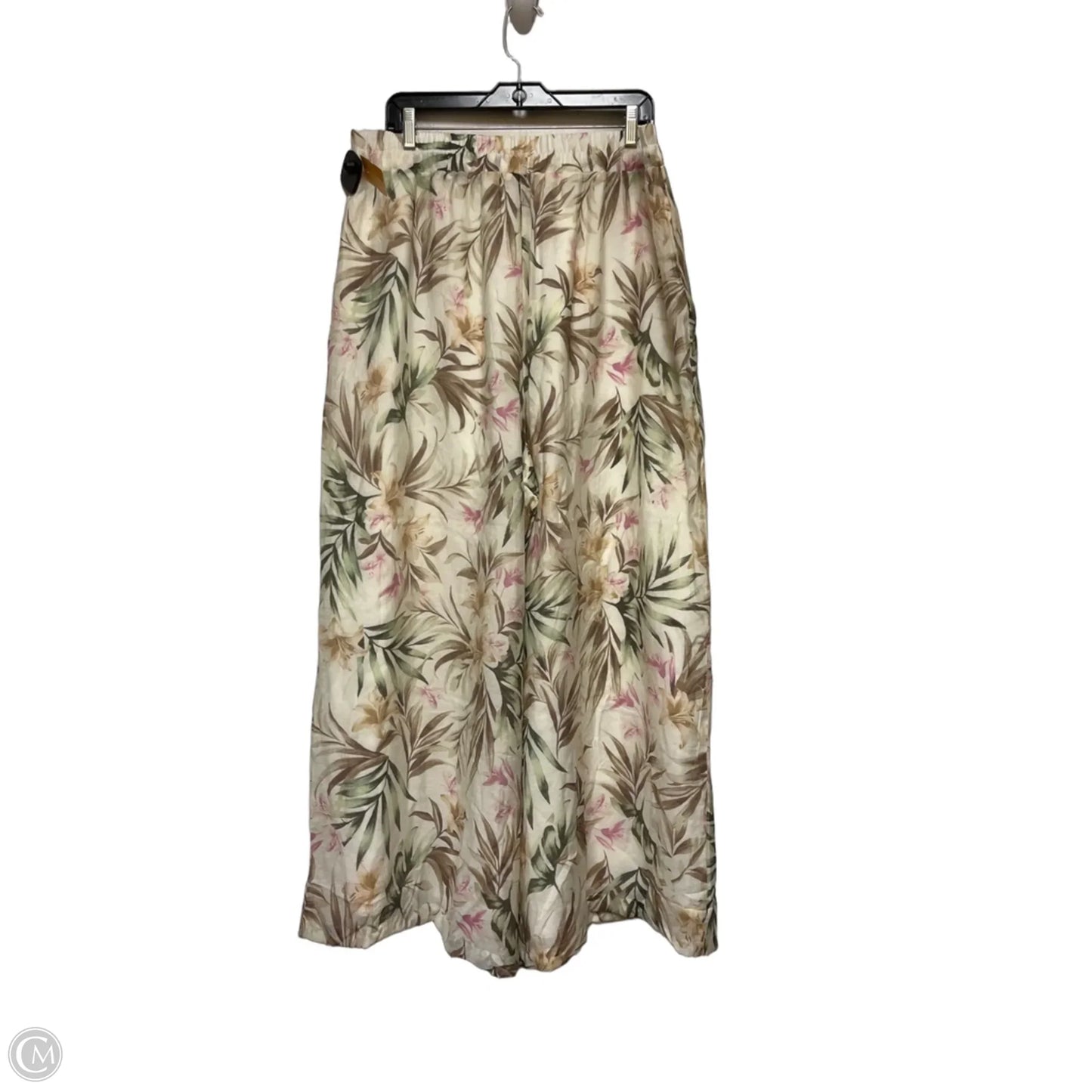 Pants Wide Leg By Vince Camuto In Tropical Print, Size: 16